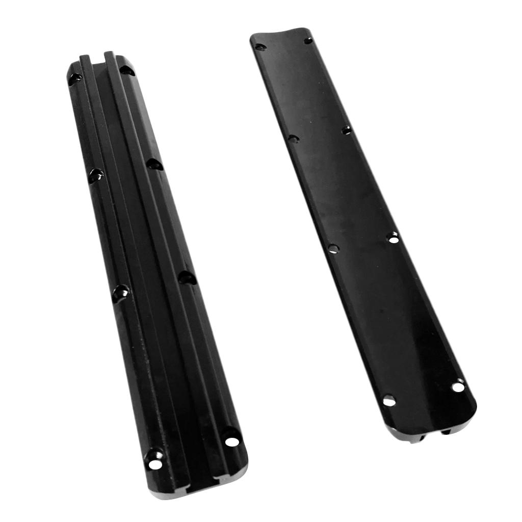 Fishing Boat Paddle - Kajakrailrails Aluminium montagesysteem 11,8 inch kano-hardware
