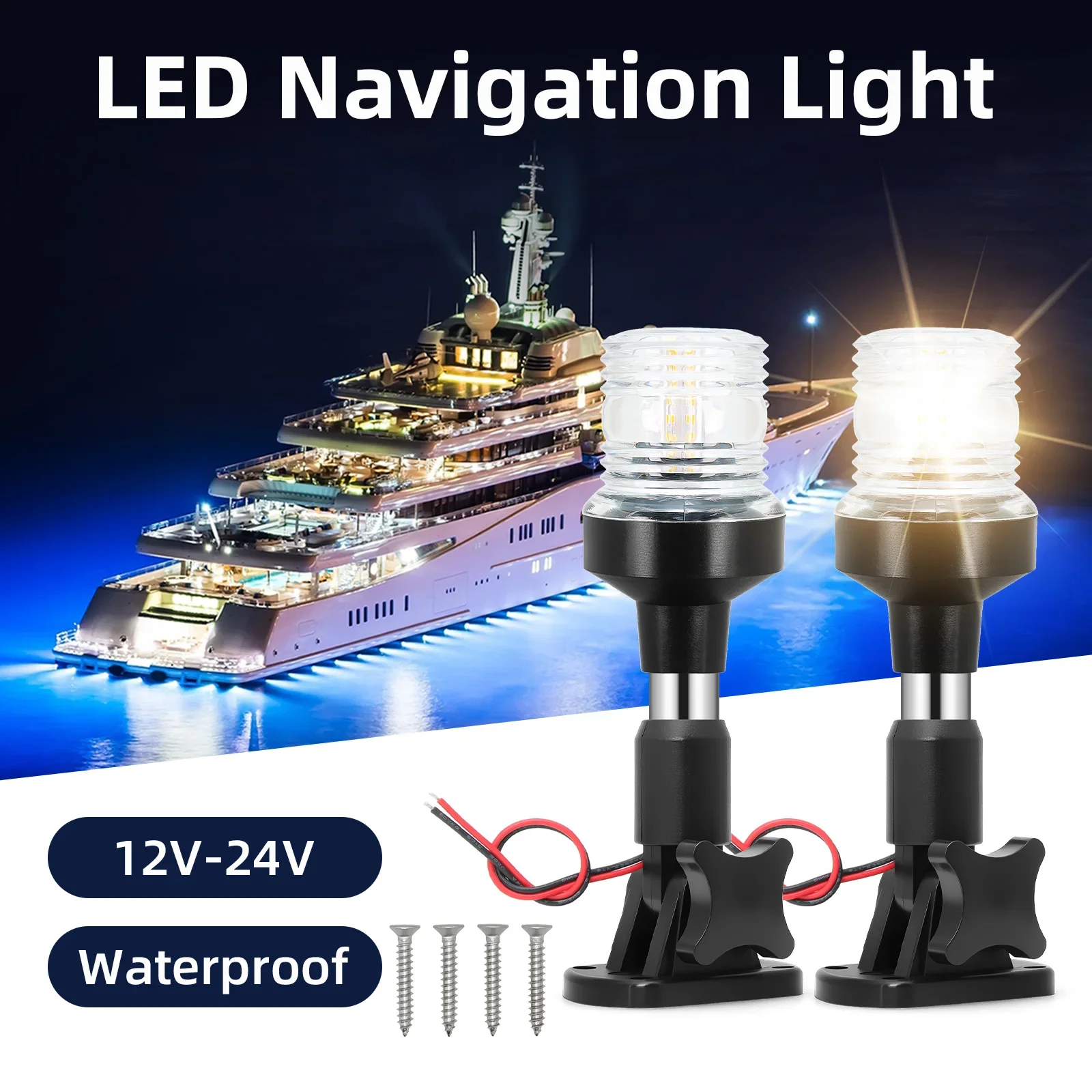 AD 12-24V Navigatielicht 6 inc - Fishing Boat Paddle recensie en prijs